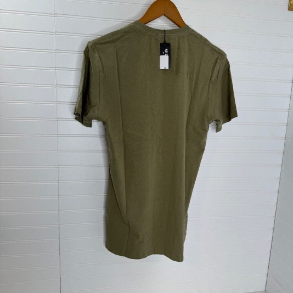 NEW Milano Di Rouge Men's Lux Signature T Shirt XS - Picture 4 of 8